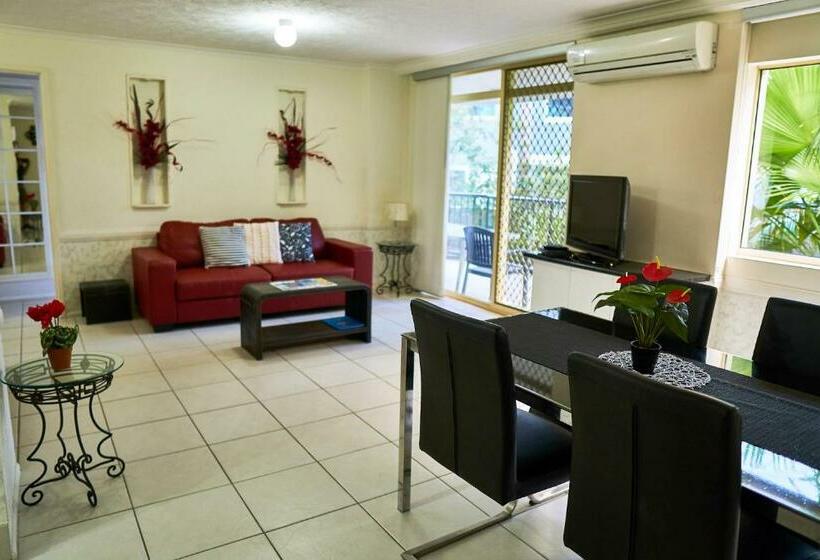 דירת שני חדרים עם מרפת, Bayview Beach Holiday Apartments