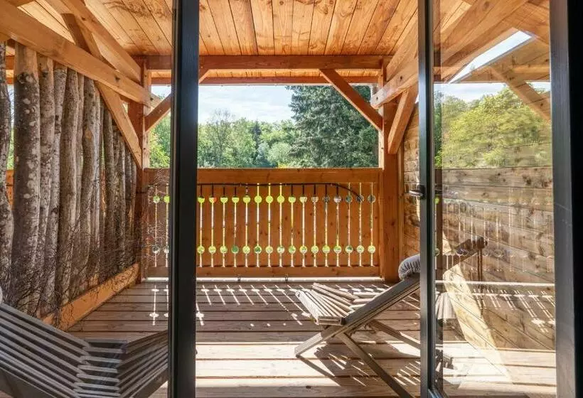 バルコニー付きスタンダードステューディオ, Domaine Du Hirtz, Restaurant & Spa