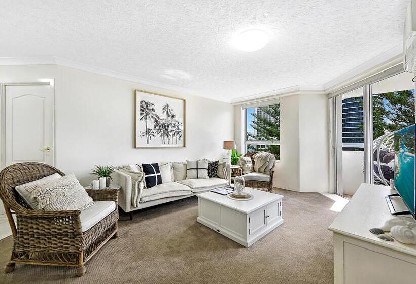 דירת דלוקס 2 חדרי שינה עם נוף לים, The Ritz Resort Heated Pool