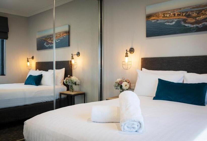 شقة غرفتين نوم مطلة على حمام السباحة, Merewether Motel