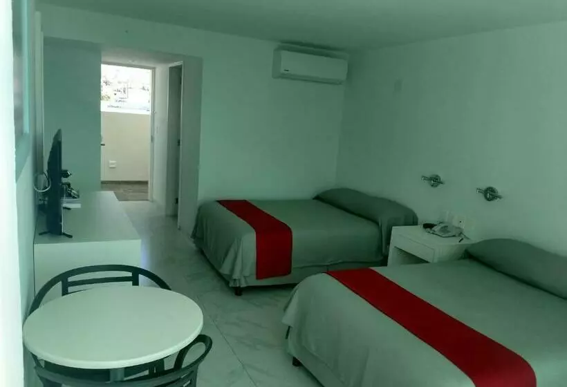 ２ダブルベッドのスタンダードルーム, We Hotel Acapulco