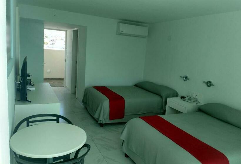 Номер Стандарт 2 Двуспальные Кровати, We Hotel Acapulco