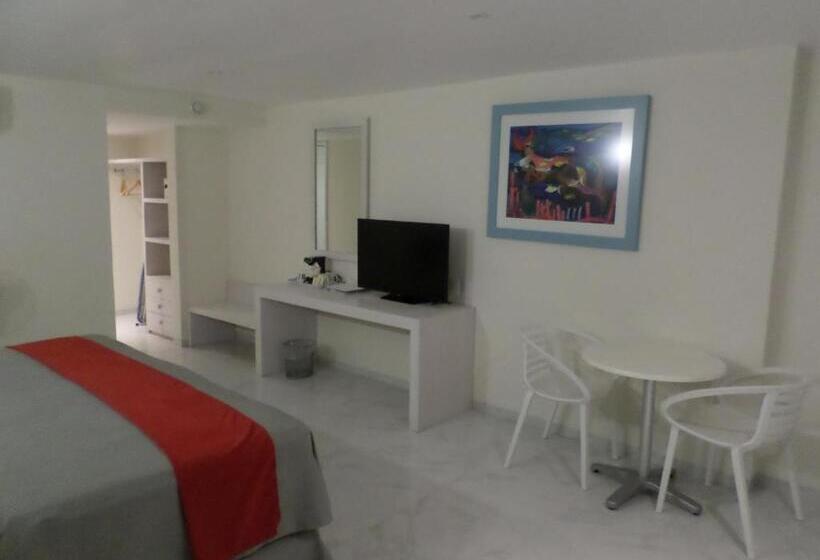 キングサイズベッドのスタンダードルーム, We Hotel Acapulco