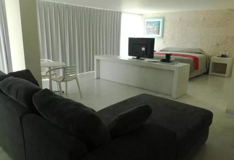 キングサイズベッドのスイートルーム, We Hotel Acapulco