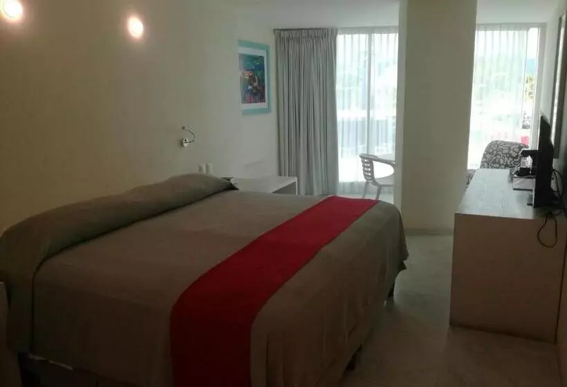 キングサイズベッドのスタンダードルーム, We Hotel Acapulco