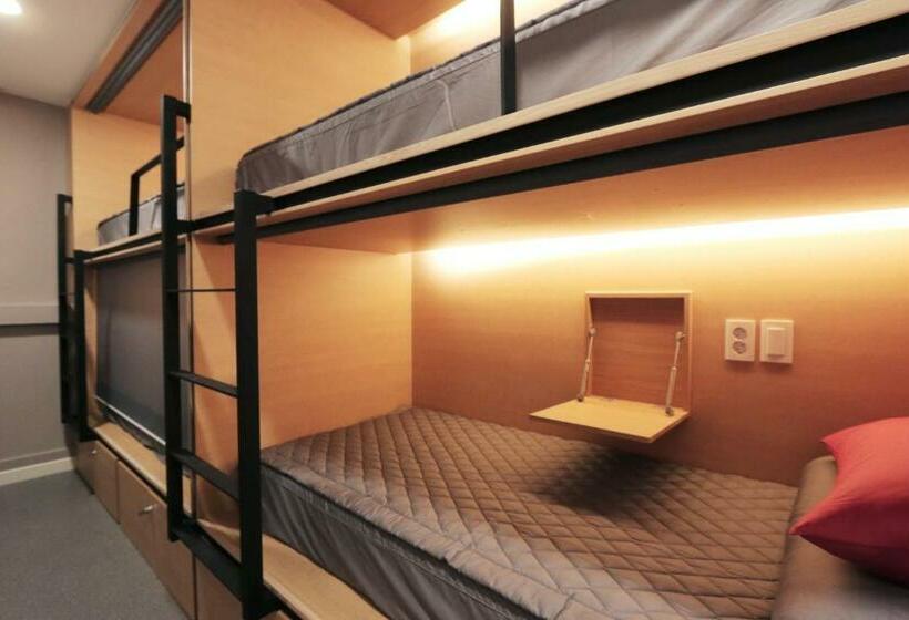 מיטה בחדר משותף, Blueboat Hostel Gyeongju