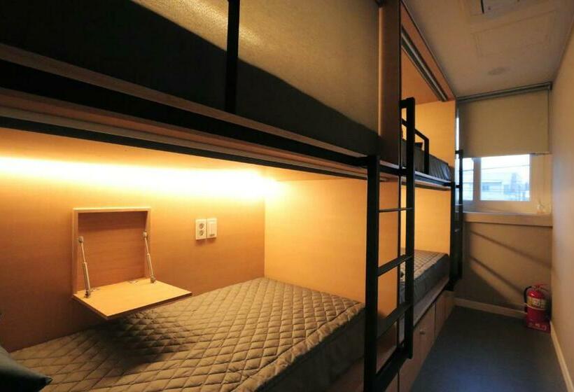 מיטה בחדר משותף, Blueboat Hostel Gyeongju