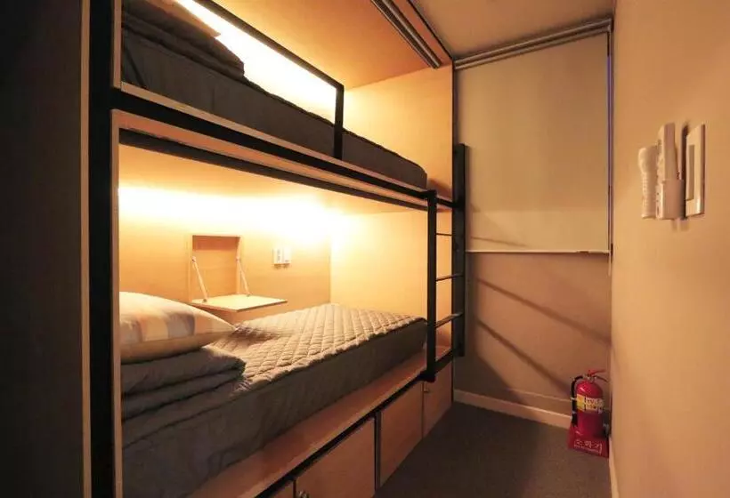 اتاق استاندارد با تختخواب دوطبقه و حمام مشترک, Blueboat Hostel Gyeongju