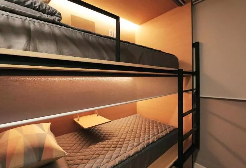 اتاق استاندارد با تختخواب دوطبقه و حمام مشترک, Blueboat Hostel Gyeongju