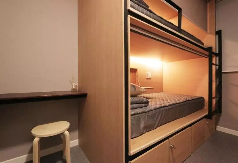 اتاق استاندارد با تختخواب دوطبقه و حمام مشترک, Blueboat Hostel Gyeongju