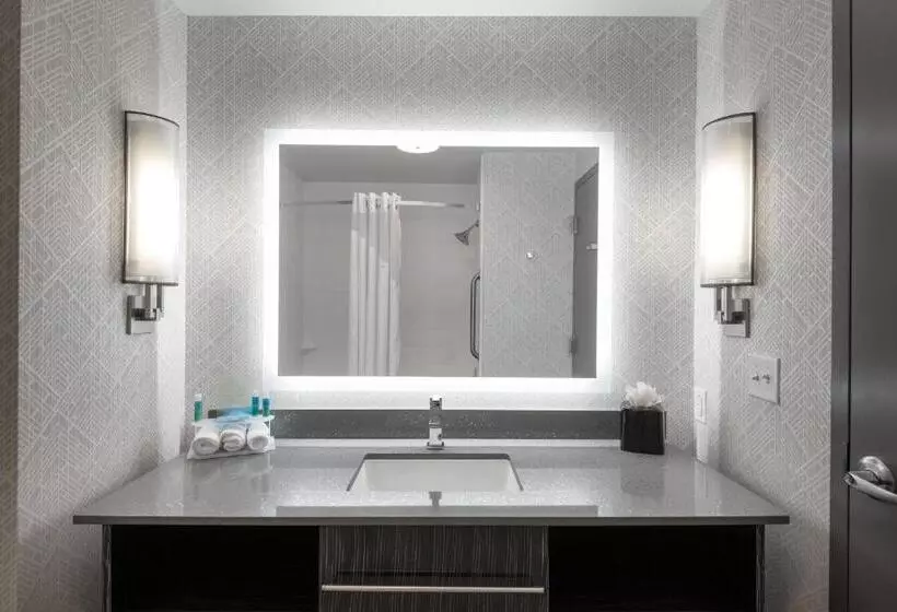 ２ダブルベッドのスタンダードルーム, Holiday Inn Express & Suites   Charlotte Airport, An Ihg