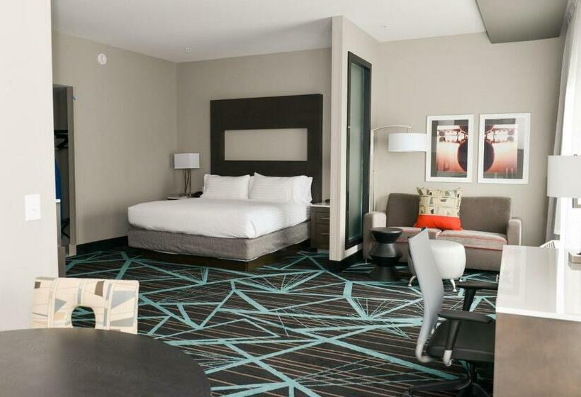 جناح سرير كينج, Holiday Inn Express & Suites   Charlotte Airport, An Ihg
