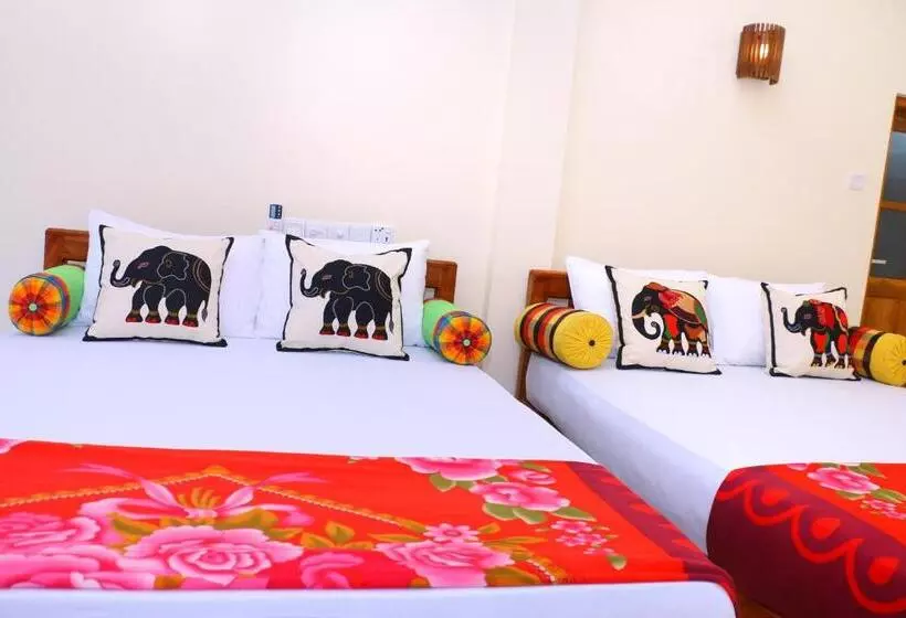 デラックスの4人部屋, Nature Resort Yala Safari Village
