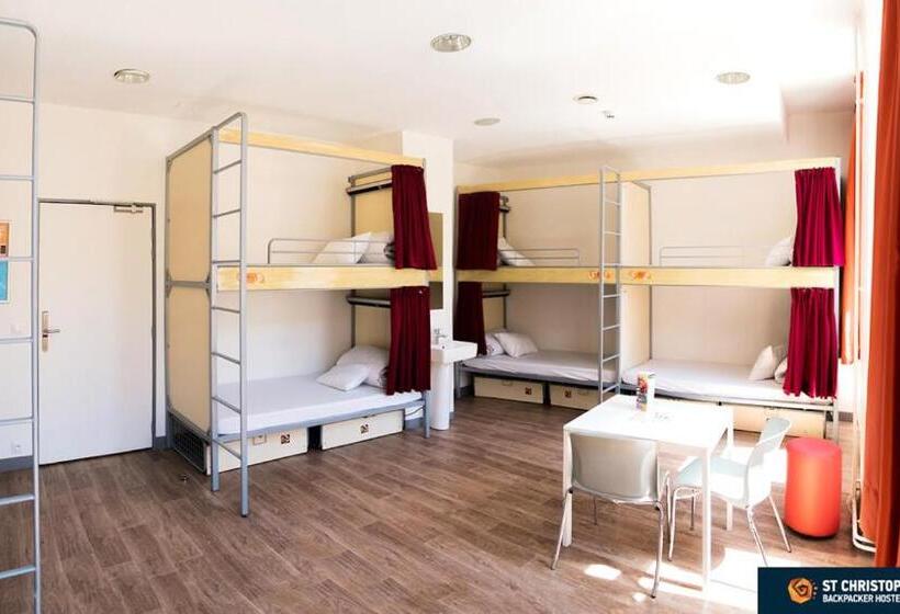 ルームシェアのワンベッド, St Christopher S Budget Hotel Paris   Gare Du Nord