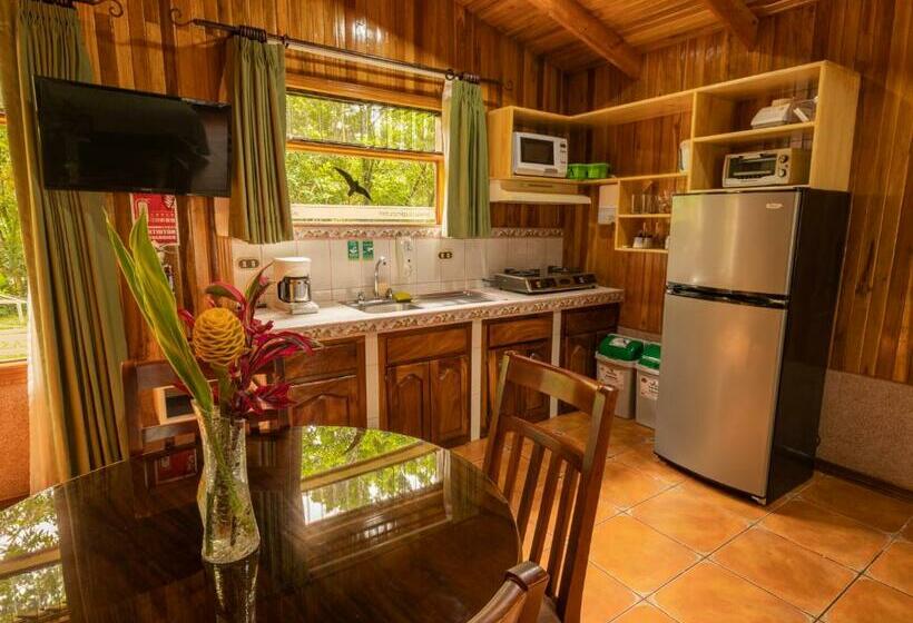 １ベッドルームハウス, Los Pinos Cabins & Reserve