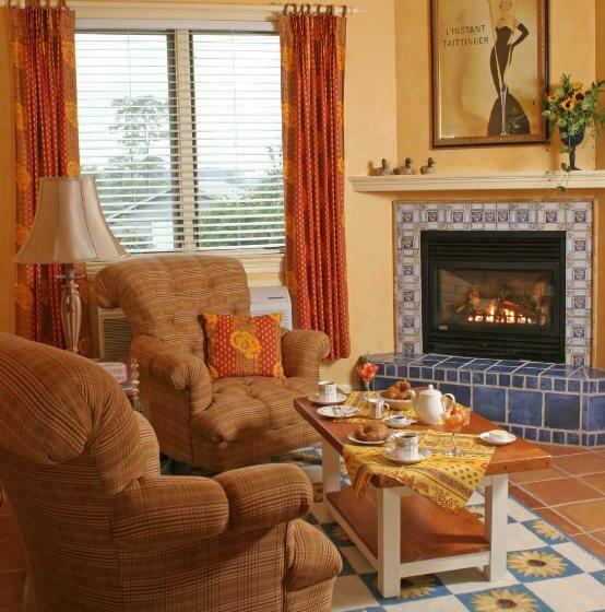 キングサイズベッドのスイートルーム, L Auberge Provencale Inn & Restaurant