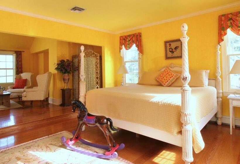 キングサイズベッドのスイートルーム, L Auberge Provencale Inn & Restaurant