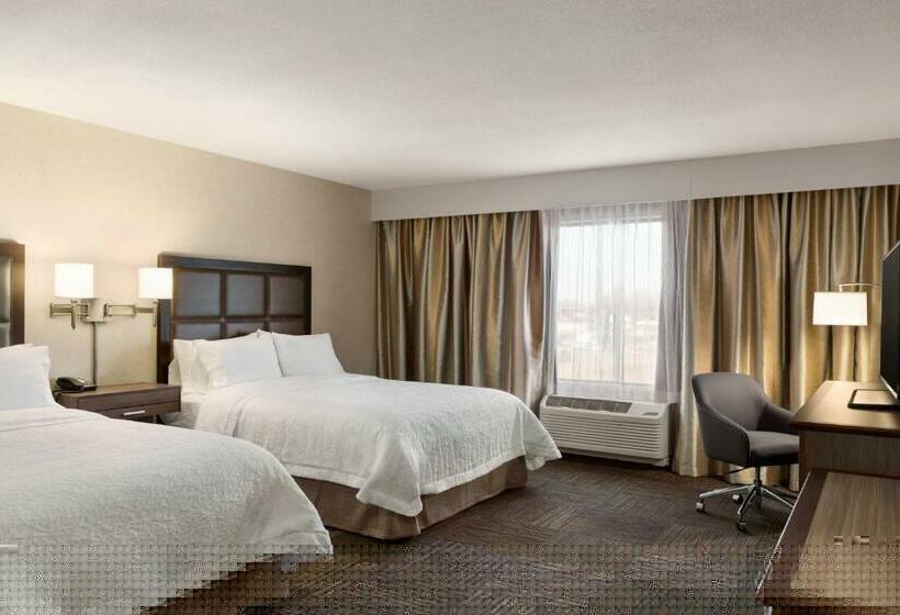 장애인을 위한 스탠다드 룸, Hampton Inn & Suites Minooka