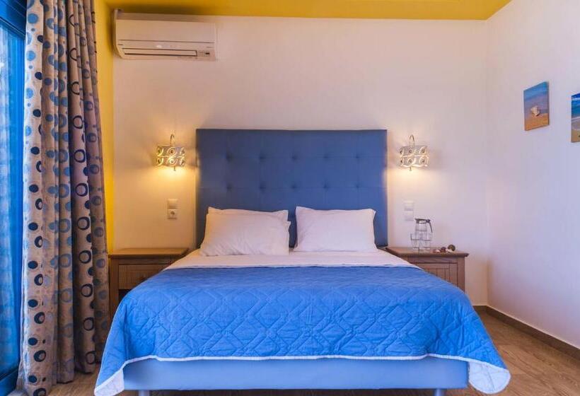 스탠다드 4인용 룸 측면 바다 전망, Haven Beach