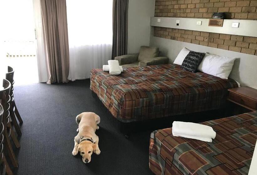 اتاق استاندارد با چشمانداز کوهستان, True Blue Motor Inn