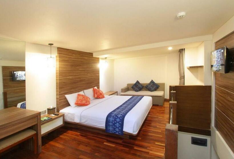 침실 1개 복층 룸, The Legian Sunset Residence