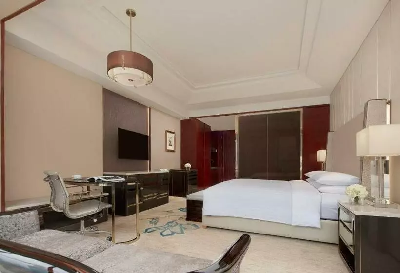 キングサイドベッドのスタンダードワンルーム, Yiwu Marriott