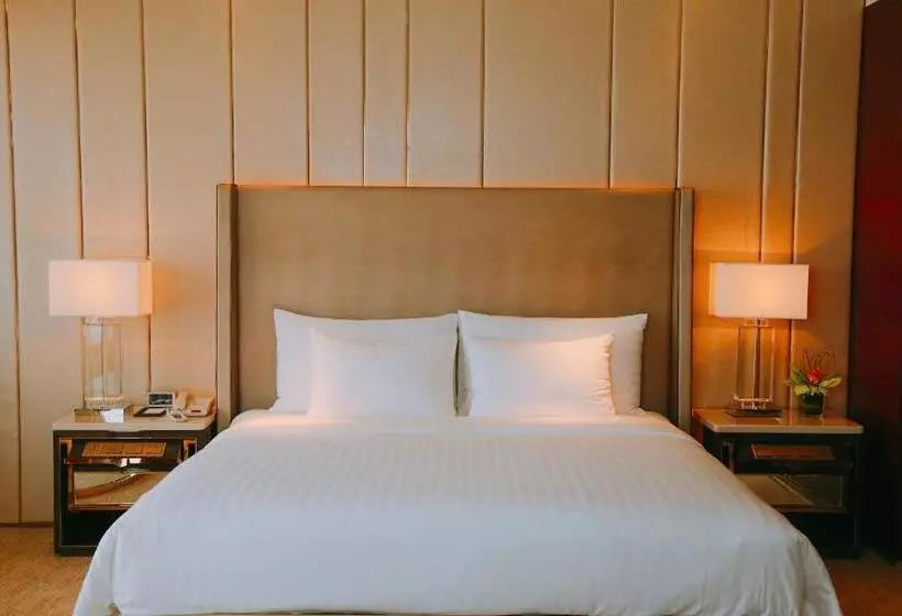 キングサイドベッドのスタンダードワンルーム, Yiwu Marriott