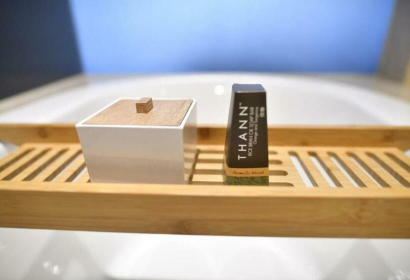 Номер Deluxe Кровать Кинг Вид на Город, Zhuhai Marriott