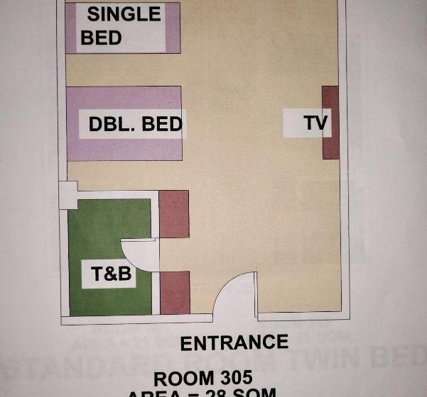 Chambre Triple Deluxe, Monallan Boracay