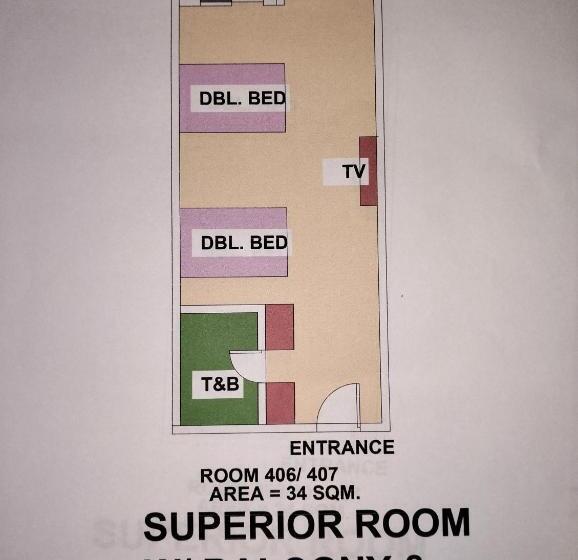 Chambre Quadruple Supérieure, Monallan Boracay