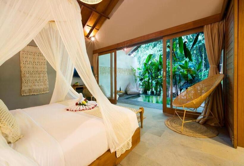 Вилла с 1 спальней и бассейном, Kalapa Boutique Resort & Yoga