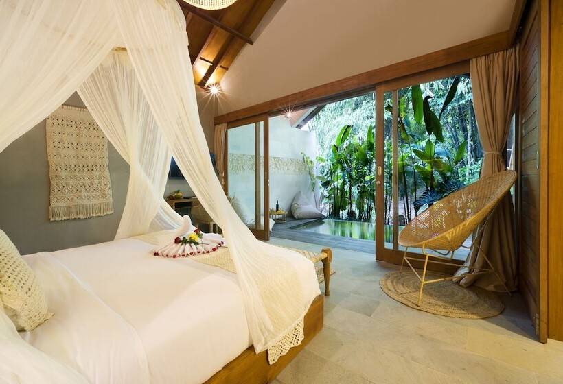 Вилла с 1 спальней и бассейном, Kalapa Boutique Resort & Yoga