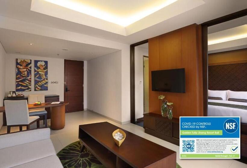 סוויטה עם נוף לעיר, Golden Tulip Jineng Resort Bali