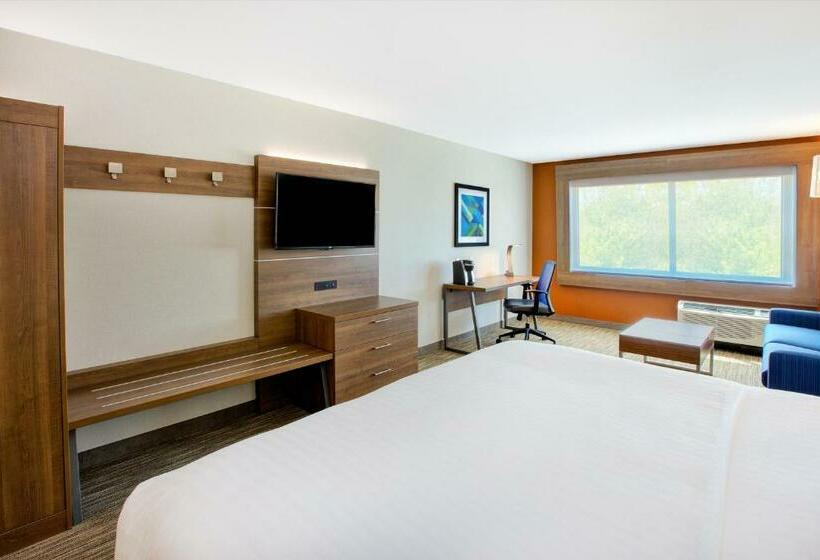 带大床的标准间, Holiday Inn Express & Suites New Castle, An Ihg