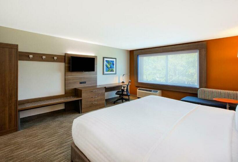 适合残疾人士使用的带超级大床的标准间, Holiday Inn Express & Suites New Castle, An Ihg