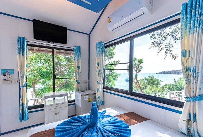 غرفة سوبيريور مطلّة علي البحر, Sangthian Beach Resort