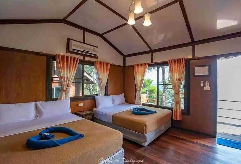 オーシャンビューファミリールーム, Sangthian Beach Resort