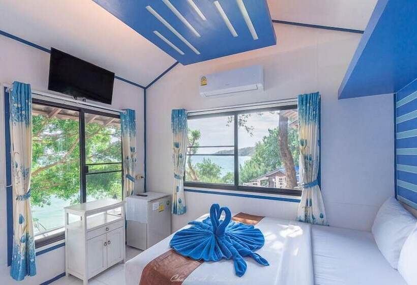 غرفة سوبيريور مطلّة علي البحر, Sangthian Beach Resort