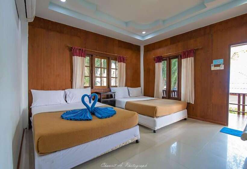 غرفة عائلية, Sangthian Beach Resort