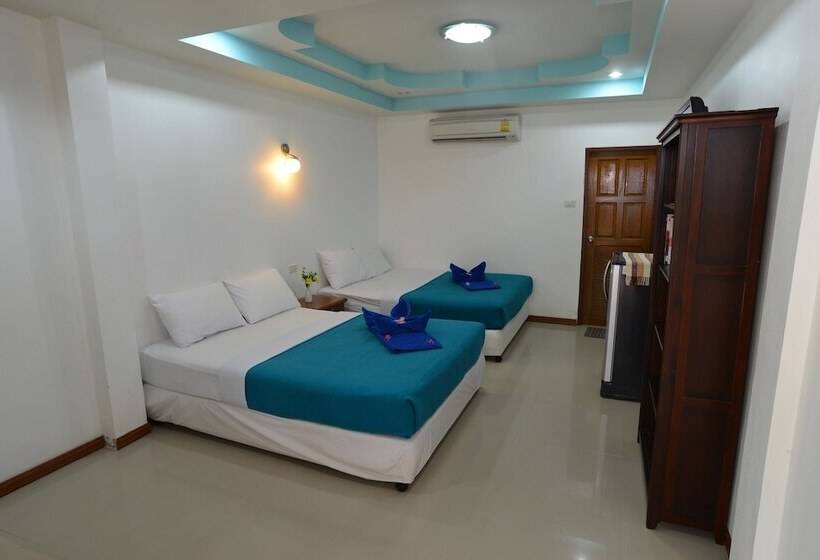 غرفة عائلية, Sangthian Beach Resort