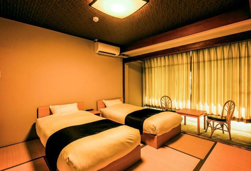 带观景的标准间, Ooedo Onsen Monogatari Premium Toba Saichoraku