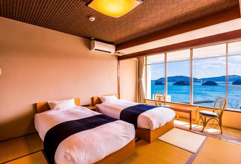 带观景的标准间, Ooedo Onsen Monogatari Premium Toba Saichoraku