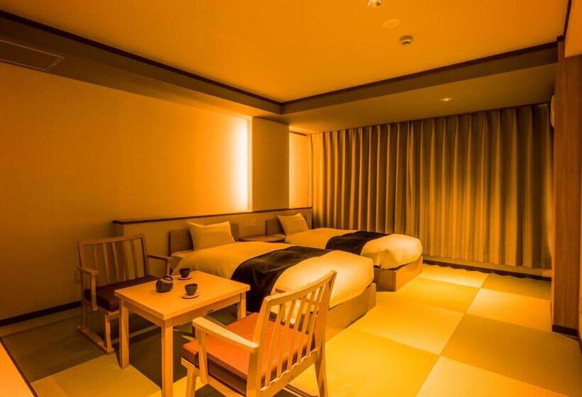 带观景的标准间, Ooedo Onsen Monogatari Premium Toba Saichoraku