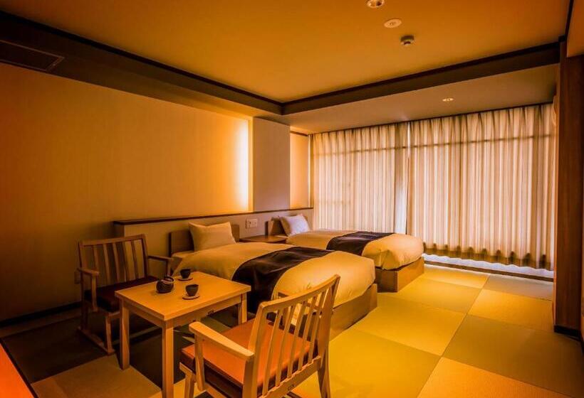 带观景的标准间, Ooedo Onsen Monogatari Premium Toba Saichoraku