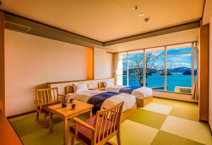 带观景的标准间, Ooedo Onsen Monogatari Premium Toba Saichoraku