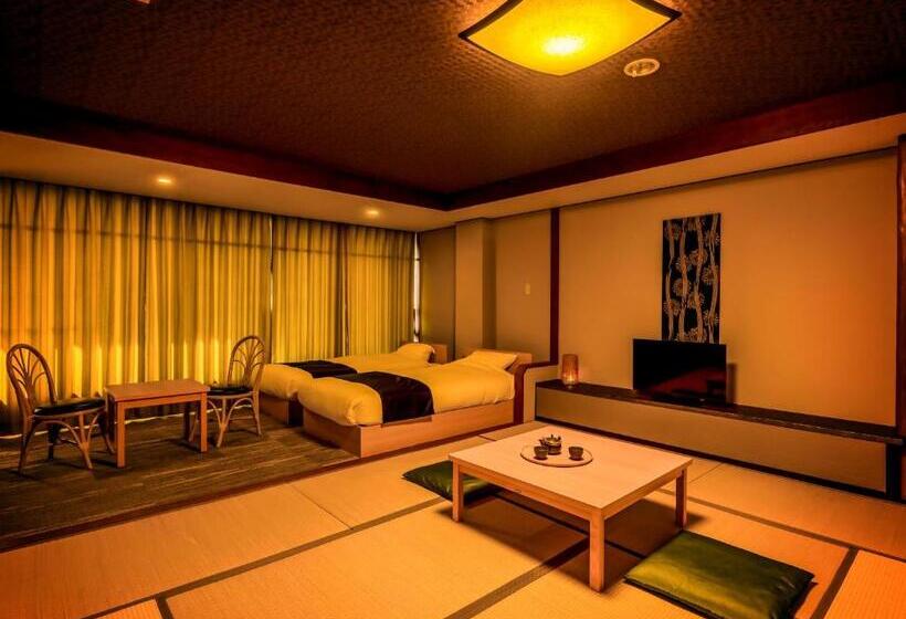 带观景的标准间, Ooedo Onsen Monogatari Premium Toba Saichoraku