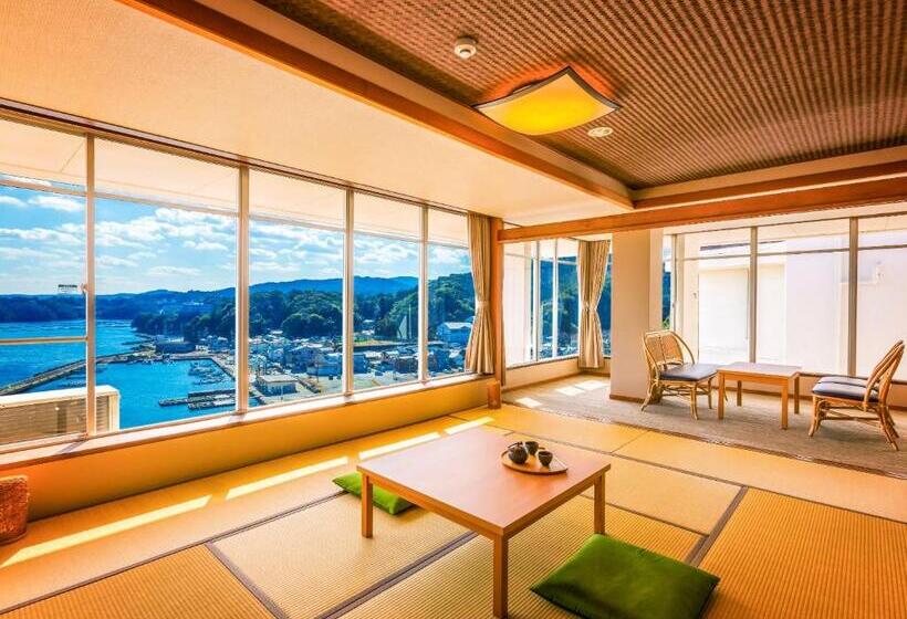 Номер Superior с Видом, Ooedo Onsen Monogatari Premium Toba Saichoraku
