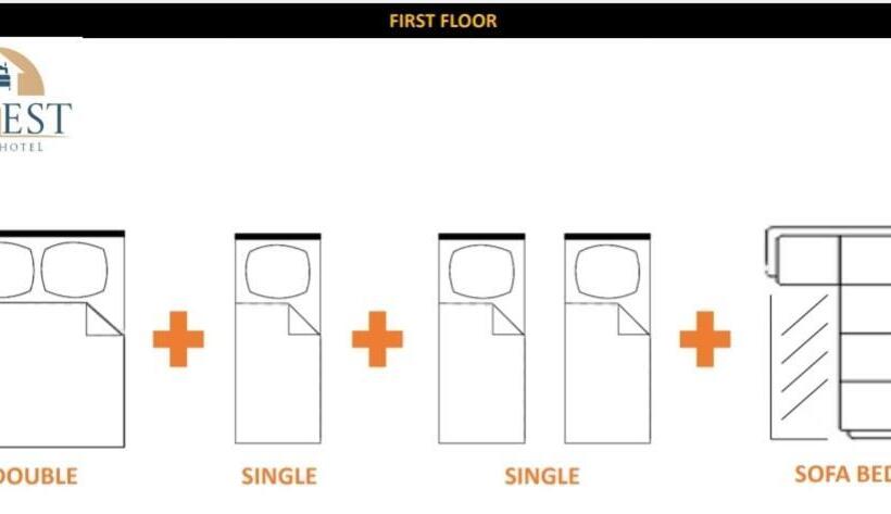 آپارتمان 1 خوابه, Guest Apart Konaklar