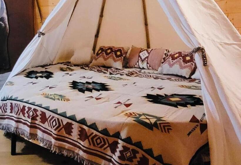 Стандартный Номер Кровать Кинг, Camping Syl Vallée Western Village