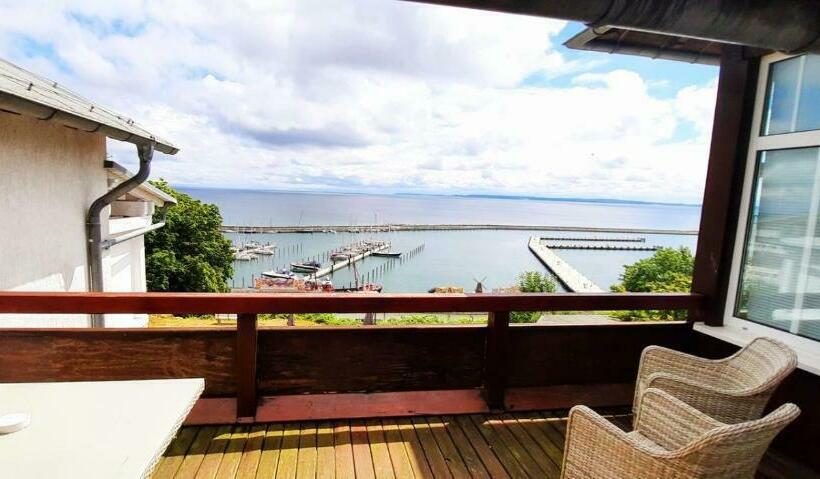 اتاق استاندارد سه تخته با بالکن, Sassnitzer Hotel Mit Bäderarchitektur, Seeblick Und Sauna